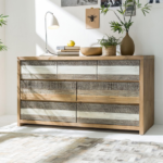 Buy Blue City Decor Mexico Essence Solid Wood Cabinet | Wooden Sideboard | Living Room Furniture | Dining Room Furniture | Wooden Cabinet | Cabinet | Sideboard | Blue City Decor