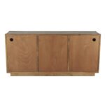 Blue City Decor GlassFrame Mango Solid Wood Cabinet - Image 6