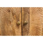 Blue City Decor Traditional Artisan Solid Wood Sideboard - Image 6