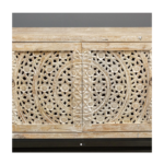 Blue City Decor Heritage Craft Solid Wood Sideboard - Image 2