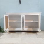 Blue City Decor Carved Arcadia Wooden Buffet Sideboard - Image 2