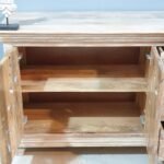 Blue City Decor Floral Crest Premium Wood Sideboard - Image 8