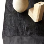 Blue City Decor Clapham Noir Solid Wood Chest of Drawers - Image 6