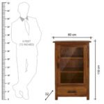 Blue City Decor Honeycrest Glazed Wood Bookcase - Image 7