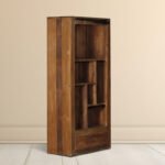 Buy Blue City Decor Vintage Carved Solid Wood Bookshelf | Bookshelf | Wooden Bookshelf | Living Room Furniture | Dining Room Furniture | Wooden Crockery Unit | Crockery Unit | Display Unit | Wooden Display Unit | Blue City Decor