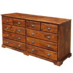 Buy Blue City Decor GrandeCraft Solid Wood Bedroom Dresser | Chest of Drawers | Wooden Chest of Drawers | Bedroom Furniture | Living Room Furniture | Solid Wood Furniture | Blue City Decor