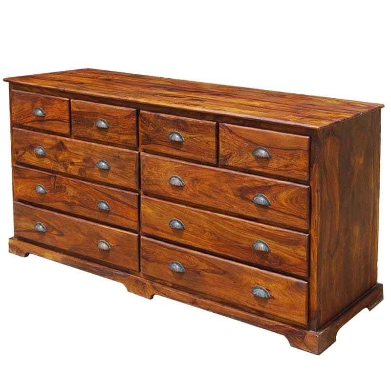 Buy Blue City Decor GrandeCraft Solid Wood Bedroom Dresser | Chest of Drawers | Wooden Chest of Drawers | Bedroom Furniture | Living Room Furniture | Solid Wood Furniture | Blue City Decor
