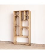 Blue City Decor Mango Royale Hand-Carved Bookcase - Image 2
