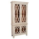 Blue City Decor French Archline Glass Door Wardrobe - Image 2