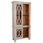 Blue City Decor French Archline Glass Door Wardrobe - Image 3