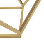 Blue City Decor Golden Atelier Marble-Top Coffee Table - Image 3