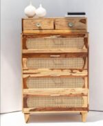 Buy Blue City Decor Sheesham Elite 6-Drawer Chest | Chest of Drawers | Wooden Chest of Drawers | Bedroom Furniture | Living Room Furniture | Solid Wood Furniture | Blue City Decor