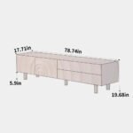 Blue City Decor Mango Royale Hand-Carved TV Cabinet - Image 7