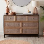 Buy Blue City Decor Mango Luxe Wooden Chest of Drawers | Chest of Drawers | Wooden Chest of Drawers | Bedroom Furniture | Living Room Furniture | Solid Wood Furniture | Blue City Decor