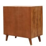 Blue City Decor Rattan Weave Mango Wood Chest - Image 5