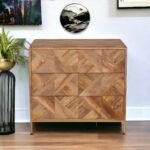 Buy Blue City Decor Riviera Classic Wooden Chest | Chest of Drawers | Wooden Chest of Drawers | Bedroom Furniture | Living Room Furniture | Solid Wood Furniture | Blue City Decor