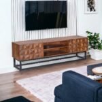 Blue City Decor Simla Classic Wooden TV Console - Image 6
