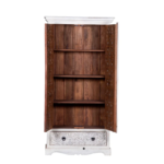 Blue City Decor Classic Jaali Hand-Carved Wardrobe - Image 2