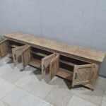 Blue City Decor Heritage Carved 4-Door TV Console - Image 10