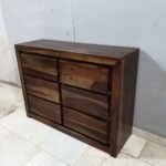 Blue City Decor Boston Six-Drawer Solid Wood Dresser - Image 4