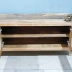 Blue City Decor Arched Rattan Crest TV Cabinet - Image 9