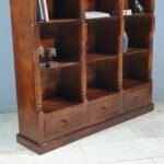 Blue City Decor Heritage Mehrab Solid Wood Display Bookshelf - Image 5