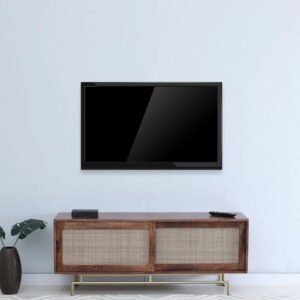 Buy Blue City Decor Woven Harmony Mango TV Cabinet | Bookshelf | Wooden Bookshelf | Living Room Furniture | Dining Room Furniture | Wooden Crockery Unit | Crockery Unit | Display Unit | Wooden Display Unit | Blue City Decor