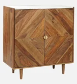 Blue City Decor EliteServe Contemporary Bar Cabinet Unit - Image 2