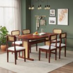 Blue City Decor Elegant Home Dining Table Set – 6 Seater - Image 2