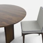 Blue City Decor Aurora 4-Seater Wooden Dining Set - Image 8