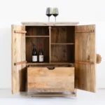 Blue City Decor Grand Living Bar Cabinet for Stylish Spaces - Image 2