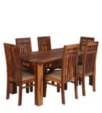 Blue City Decor Signature Collection 6 Seater Dining Table for Family Dining - Image 3