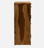 Blue City Decor Urban Luxe Bar Cabinet with Rich Natural Tones - Image 3