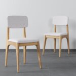 Blue City Decor Vintage Charm Solid Wood Dining Set – 6 Seater - Image 5