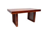 Blue City Decor AmberCraft 6 Seater Dining Table Solid Wood Set - Image 9