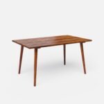 Blue City Decor NovaWood Contemporary 6 Seater Dining Table Set - Image 8