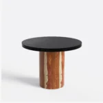 Blue City Decor DarkTone Minimalist Dining Table Set – 2 Seater - Image 3