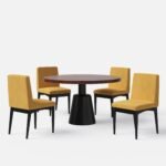 Blue City Decor Elanzo Prime 6 Seater Dining Table Set - Image 12