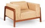 Blue City Decor Classic Comfort 1-Seater Sofa - Image 3