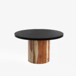 Blue City Decor DarkTone Minimalist Dining Table Set – 4 Seater - Image 3