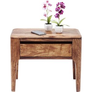 Buy Blue City Decor Boston Taper Wooden Bedside Table | Side Table | Bedside Table | Wooden Bedside Table | Wooden Bedside Table | Bedroom Furniture | Living Room Furniture | Solid Wood Furniture | Blue City Decor