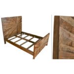 Blue City Decor Tarang Sculpted Solid Wood Bed - Image 4