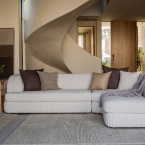 Buy Blue City Decor ArtCurve Designer Living Room Sofa Set | Sofa | 3 Seater Sofa | Sectional Sofa | Premium Sofa | Living Room Furniture | Sofa Set | Solid Wood Furniture | Blue City Decor