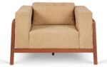 Blue City Decor Classic Comfort 1-Seater Sofa - Image 4