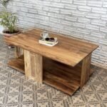 Buy Blue City Decor Zephyr Artisan Hand-Carved Wooden Coffee Table | Coffee Table | Wooden Coffee Table | Living Room Furniture | Solid Wood Furniture | Blue City Decor