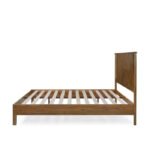 Blue City Decor Mahir Heritage Tone Solid Wood Bed - Image 4