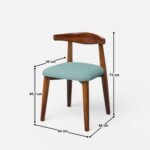 Blue City Decor Verona Contemporary 4-Seater Dining Table Set - Image 10