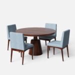 Blue City Decor Elanzo Prime 6 Seater Dining Table Set - Image 6