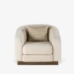 Blue City Decor Classic Touch 1 Seater Sofa - Image 2