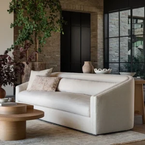 Buy Blue City Decor Signature Living Sofa | Sofa | Upholstered Sofa | Fabric Sofa | Premium Sofa | Living Room Sofa | Living Room Furniture | Solid Wood Furniture | Blue City Decor
